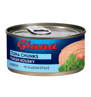 Ton bucăti în suc propriu 160g